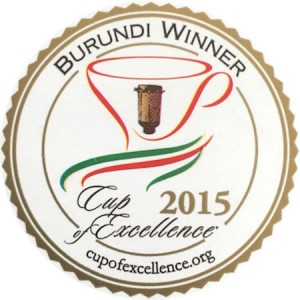 Cup of Excellence Gewinner Burundi 2015 - exzellenter Kaffee von EXCELLENTAS
